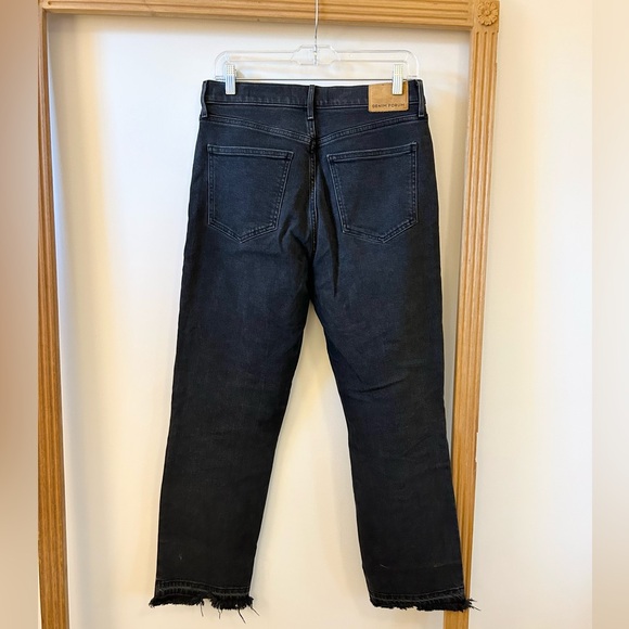 DENIM FORUM, Aritzia Arlo High-rise Straight Black Jeans, Organic - size 29 - Picture 5 of 9